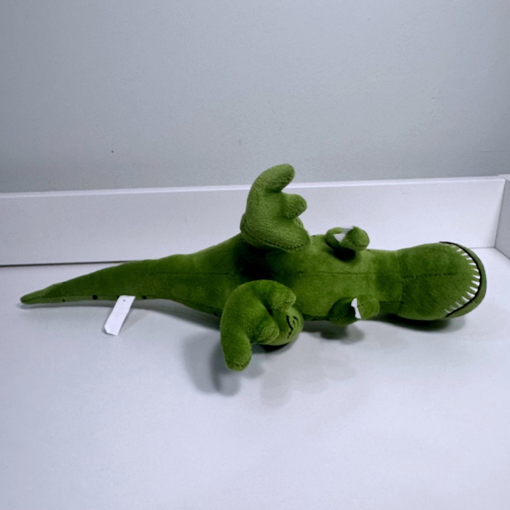 Rex‎ Green Plush Dinosaur Stuffed Animal Toy Embroidered Baby Nursery T-Rex Cute - Picture 4 of 4